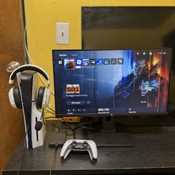 PS5 Gaming Setup