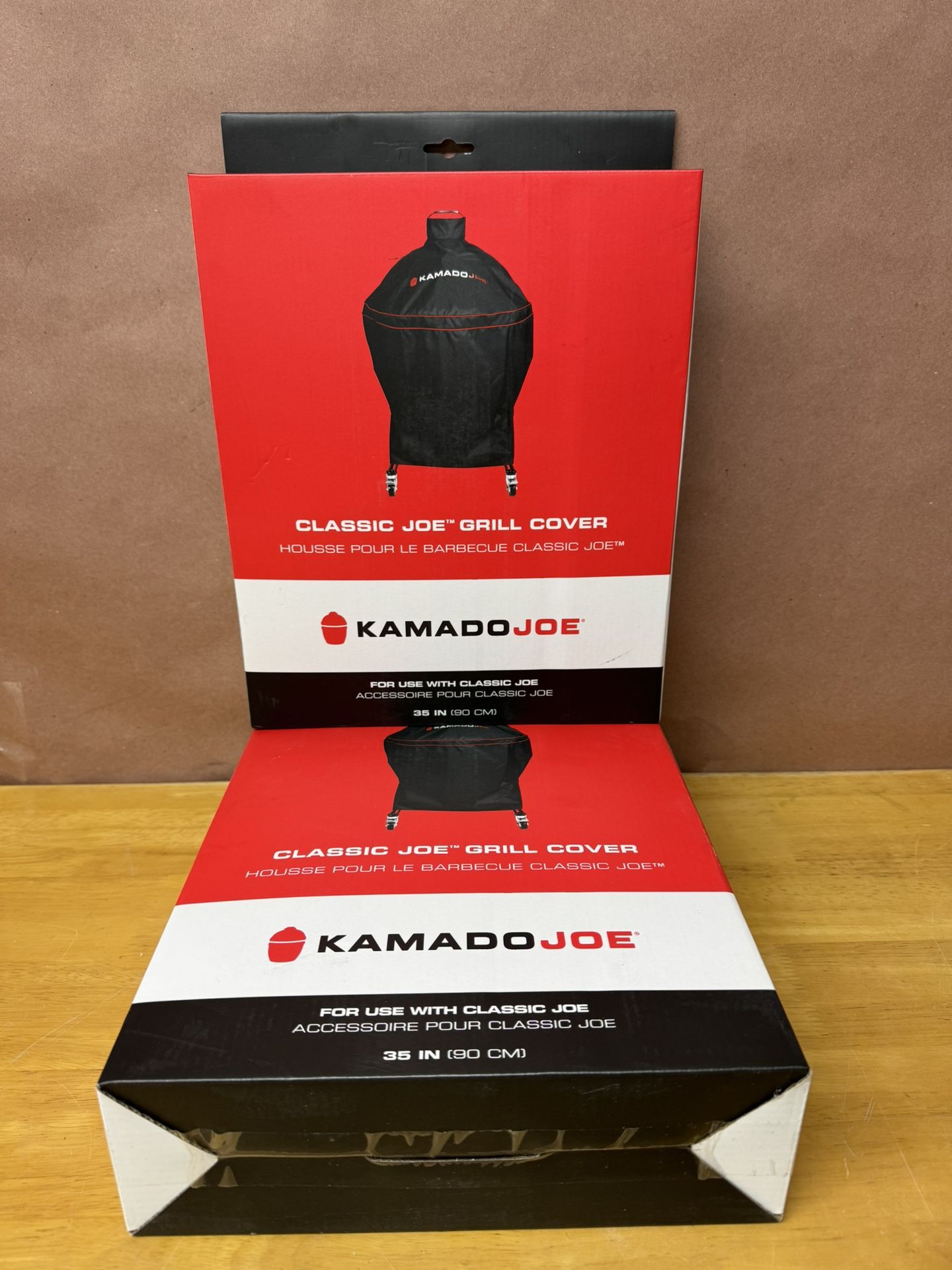 Brand New Kamado Joe 32-in W x 48-in H Black Kamado Grill Cover