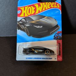 Hot Wheels Night speed Black LB-Works Lamborghini Huracan Coupe 