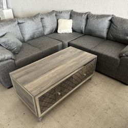  New Grey Sectional