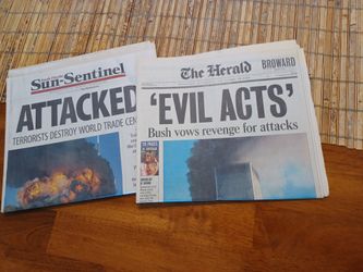 Newspapers From 9-11