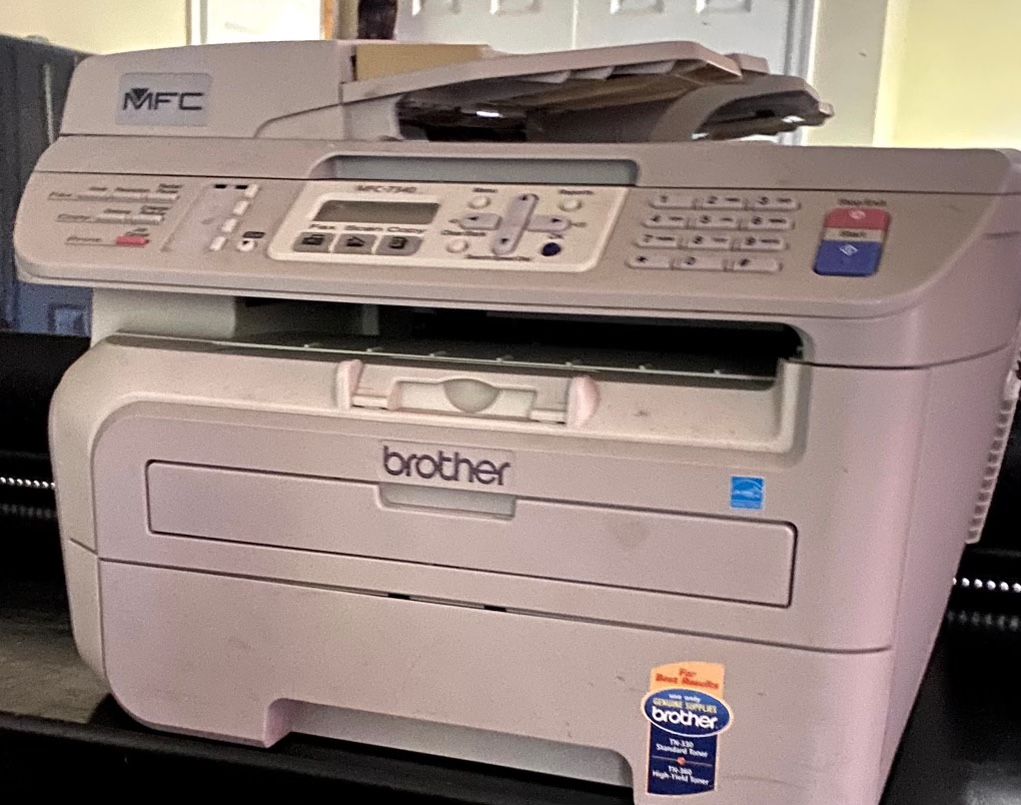 Brother MFC-7340 All In One LaserJet Monochrome Printer Copy (Black And White)(No Bluetooth)