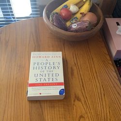 Text Book “A People’s History Of The United States” By Howard Zinn
