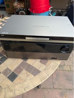 Harman Kardon receiver and DVD player