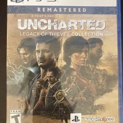 Uncharted Legacy of Thieves Collection 5 PS5 Action Adventure Game Remastered X 