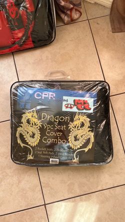 CPR Designs Dragon 9pc Seat Cover Combo