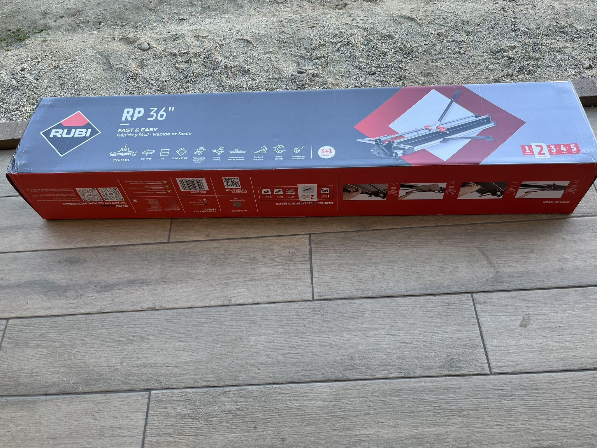 Beautiful RUBI RP 36”. Fast and Easy.