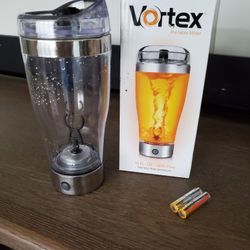 New VORTEX portable Mixing Tumbler. Battery Op.