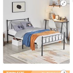 New Twin Metal Bed Frame