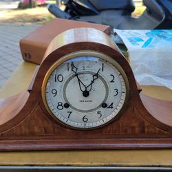 1940 New Haven mantle clock restored