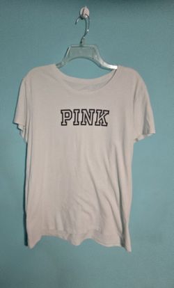 PINK Mint Green Logo Tee XXL