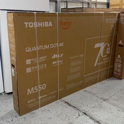 75” Toshiba QLED M550 4K UHD Smart Tv