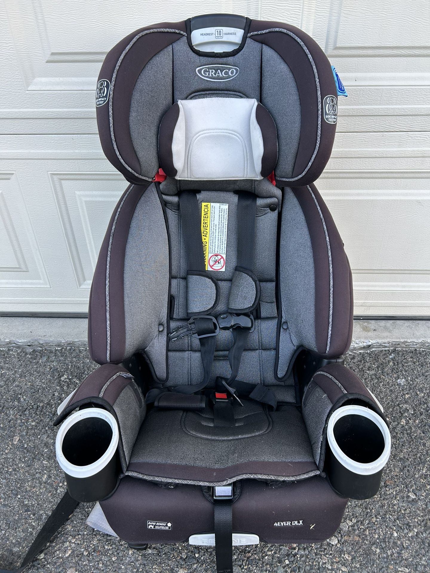 Graco 4Ever DLX 4-in-1 Convertible Car Seat Model : (contact info removed) Original price ：$300up Very Clean 