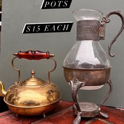 Tea Pot and Coffee Pot
