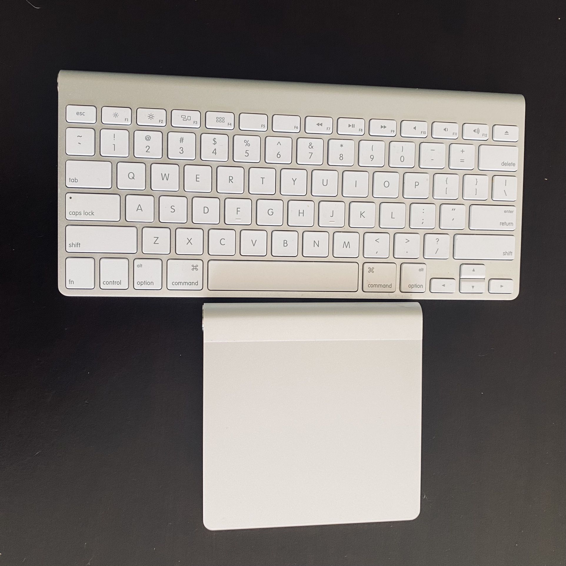 Apple Magic Keyboard and Magic Trackpad
