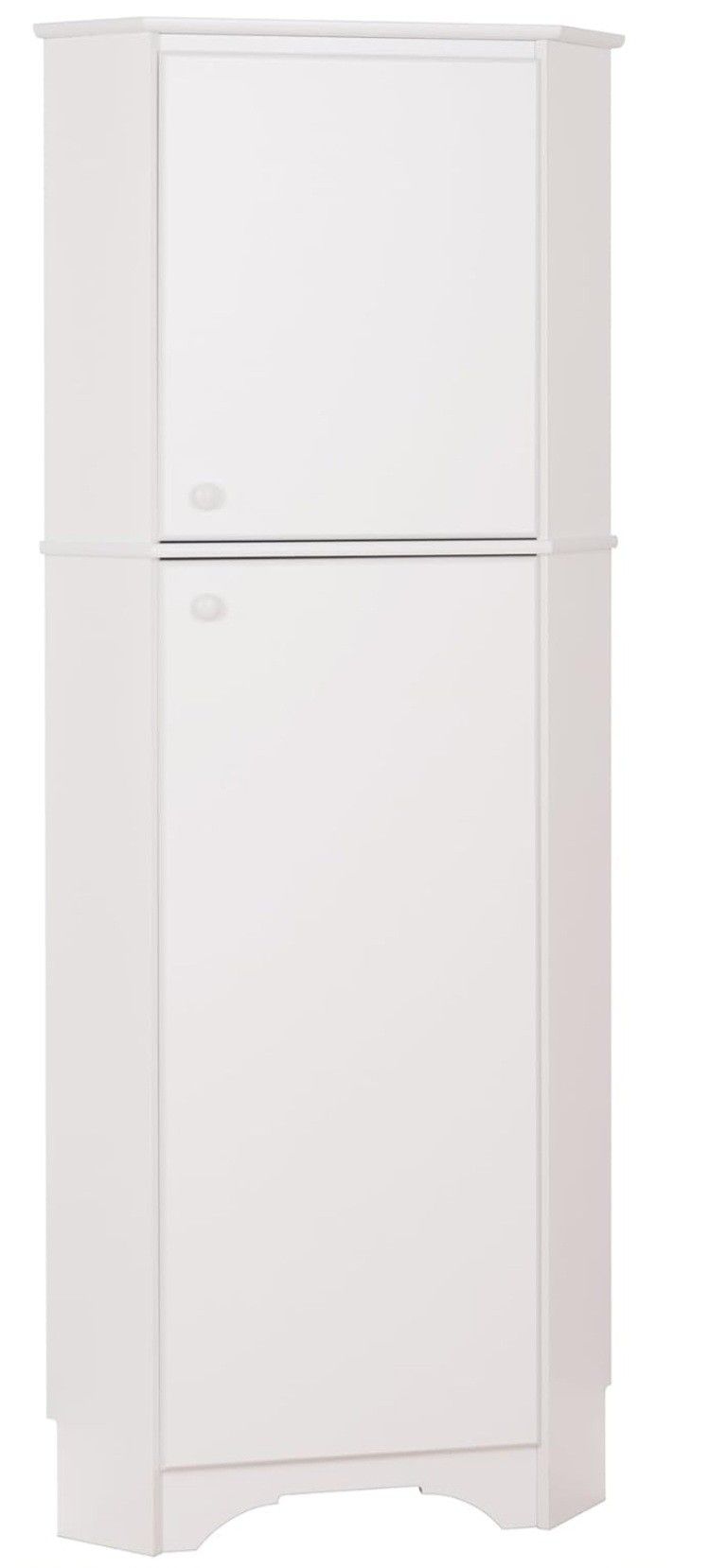72" Tall Corner Cabinet Storage OBO