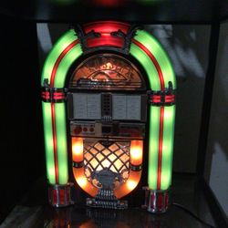Vintage Small Juke Box In Working Condition