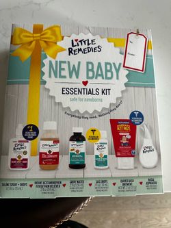 Little Remedies New Baby Essentials Kit-can be a good baby shower gift- NEW Sealed
