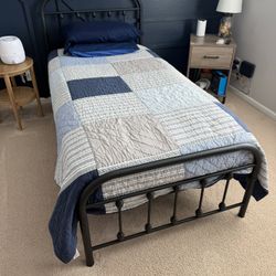 Metal Bed Frame And Mattress