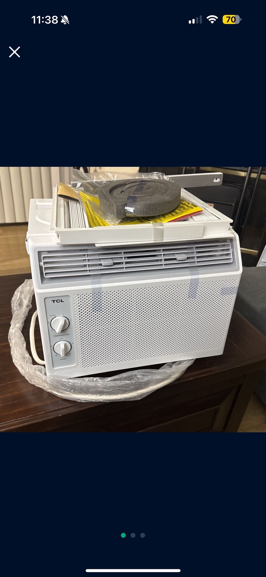 TCL Air Conditioner Never Used