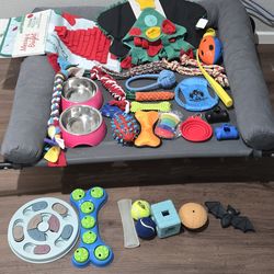Dog supplies bundle