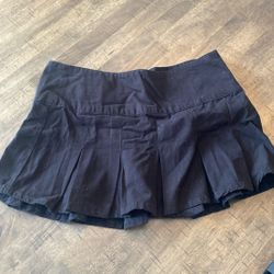 Ruffle Black Skirt From Forever 21 Size L $6 