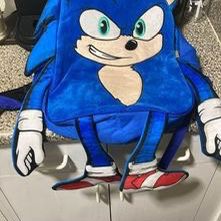Sonic The hedgehog, backpack