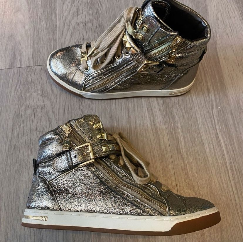 Michael Kors Jet Setter Studded High Top Sneakers
