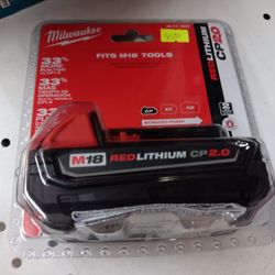 Milwaukee New 2ah Battery M18