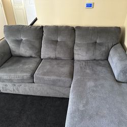 Gray Sectional Couch