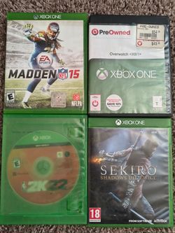 Xbox one games all for $30