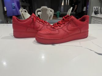Air Force 1 Red Color way Size 11