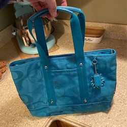 Coach Purse Teal