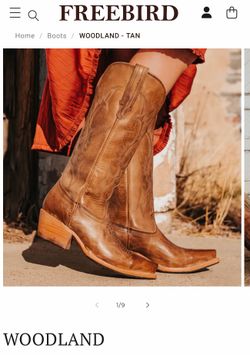 Freebird Woodland boots - tan