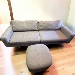 West Elm Eddy Sofa with Ottoman