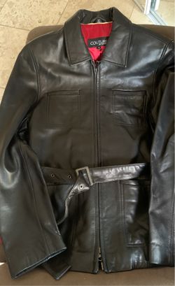 Beautiful Couture By J.PARK Leather Jacket Size M