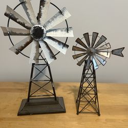 Metal Windmills