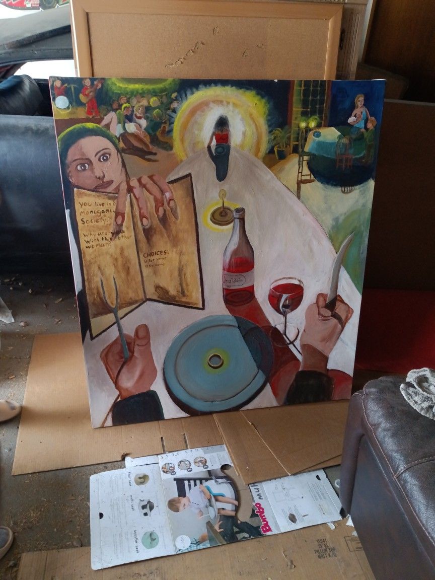 4' Oil Painting
