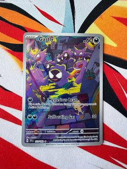 Gastly 177/162 Pokémon Holo Rare Card TEF