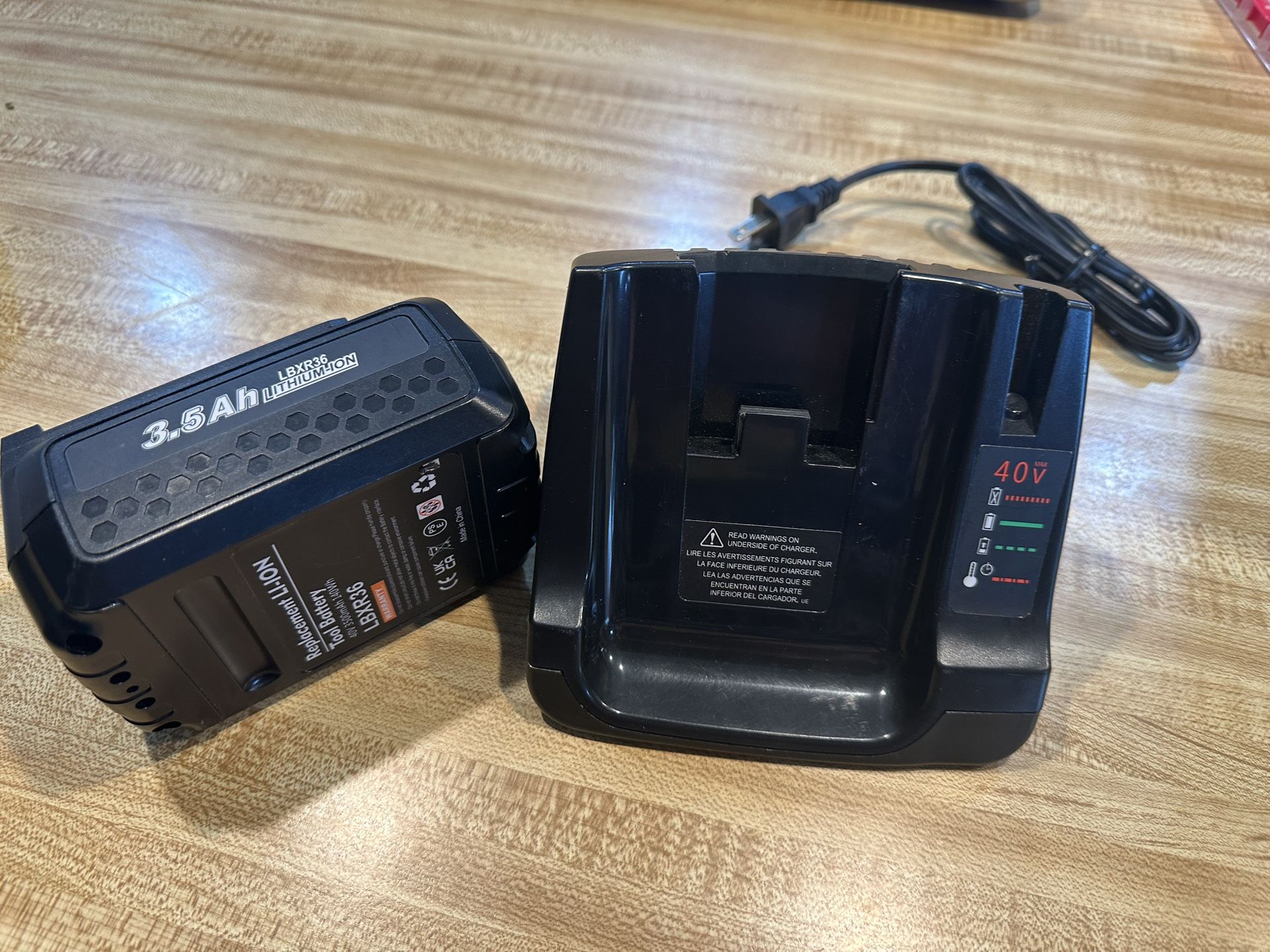 BATTERY N CHARGER FOR BLACK N DECKER TOOLS