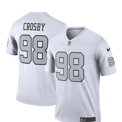 Brand New Nike Stitched Raiders Crosby Jersey Xxl