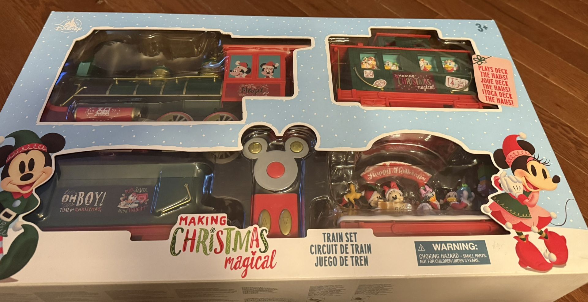 Disney Christmas Train Never Opened 