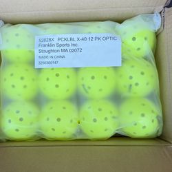 12pk Franklin Official Pickleballs 