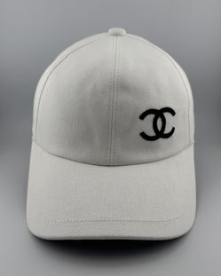 Chanel White Baseball Hat - Adjustable 