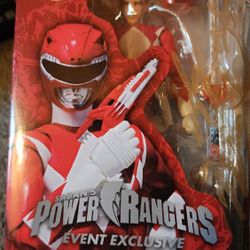 S.H. Figuarts Mighty Morphin Power Rangers Red Ranger  Autographed 