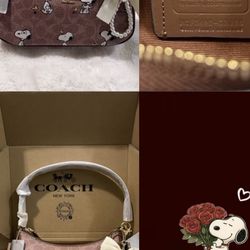Snoopy coach bag