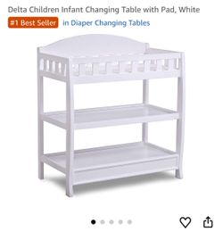 Changing Table, White