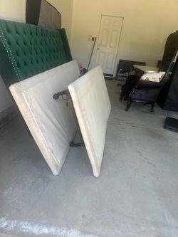 Cal King headboard and bed frames