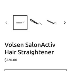 Volsen SalonActiv Hair Straightener