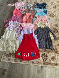 16 Girls Dresses 4/5t